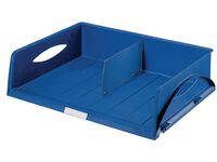 Leitz Sorty Jumbo Brievenbak, Polystyreen, 490 x 135 x 385 mm, Blauw (pak 6 stuks)