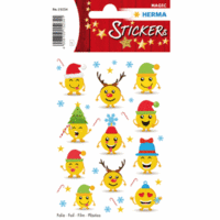 Schmucketikett Magic Weihnachtsemojis Folie 1 Blatt