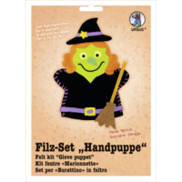 Filzset Handpuppe Hexe