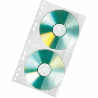 CD-Hülle zum Abheften PP transparent VE=10 Stück