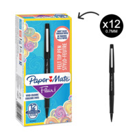 Filzstifte Medium 0,7MM, schwarz, drückt nicht durch das Papier
