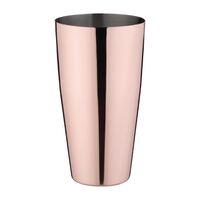 Olympia Boston Shaker in Copper - Lightweight / Stackable & Corrosion Resistant