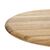 Olympia Round Chopping Paddle Board Wavy Handled in Acacia Wood - 330(�) mm