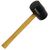 Strong Sturdy Mallet Made of Solid Wood and Rubber 360(H)mm 0.66kg