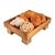 T&G Woodware Menu Holder and Riser Made of Acacia Wood 65(H)x 55(W)x 55(D)mm