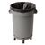 Jantex Dolly Trolley in Grey Made of Plastic with 4 Castors Fist 120L Bin