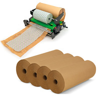 Hive wrap auto dispenser, manual cutter and 4 x 500mm hive paper