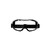 3M™ GoggleGear™ 6000 Vollsicht-Schutzbrille, schwarzer Rahmen, Scotchgard™ Anti-Fog-/Antikratz-Beschichtung (K&N), transparente Scheibe, GG6001SGAF-BLK-EU