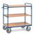 Fetra tall melamine shelf trolleys