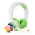 BuddyPhones School+ sztereó Bluetooth headset zöld-fehér (BT-BP-SCHOOLP-GREEN)