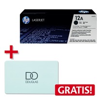 hp Toner Q2612A, schwarz + 15,00€ Douglas-Gutschein GRATIS