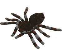 Araña Gigante marrón y gris 15 cm T.Única