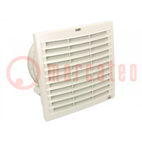Ventilátor: AC; axiális; 230VAC; 536m3/h; 65dBA; IP54; Hossz: 300mm