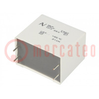 Capacitor: polypropylene; 20uF; ESR: 3.1mΩ; THT; ±5%; -40÷85°C; C4AT