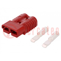 Stekker; kabel-kabel; SB® 175; hermafrodiet; PIN: 2; voor draad