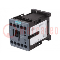 Contactor: 4-pole; NC x2 + NO x2; 230VAC; 10A; 3RH20; -25÷60°C