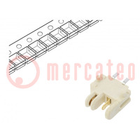 Socket; Connector: wire-wire/PCB; Rotaconnect; 3mm; PIN: 2; 5A; SMT