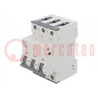 Circuit breaker; 230/400VAC; Inom: 20A; Poles: 3; Charact: B; 10kA
