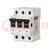 Switch-disconnector; Poles: 3; for DIN rail mounting; 25A; 240VAC