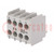 Auxiliary contacts; Series: CI 5; Leads: screw terminals; front