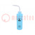 Adagoló palack; 250ml; ESD; kék; Tulajdonságok: szívószállal