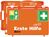 Erste-Hilfe-Koffer "Direkt" - Orange, 21 x 31 x 13 cm, ABS-Kunststoff, Büro