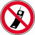 Mobilfunk verboten Verbotsschild - Verbotszeichen Alu geprägt, Größe 40 cm ¥