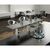 Anwendungsbild zu Mensola bar Jumbo "Power Station",altezza 170 mm, alluminio effetto acciaio inox