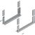 Produktbild zu BLUM LEGRABOX free SET alt.C, TIP-ON, 70kg, NL 600, nero carbonio