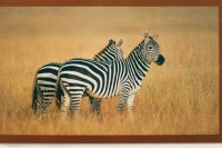 Detailbild - Gummi-Motivmatten INTUITION, Zebra, 75 x 45 cm
