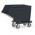 "fetra® Chariot benne basculante avec robinet de vidange ""GAMME EN GRIS"", contenance jusqu'à 800 litres, charge jusqu'à 800 kg, de série avec totalstop"