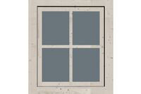 Dreh-/Kippfenster hell elfenbein