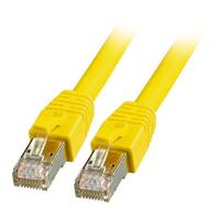 EFB RJ45 Patchkabel S/FTP, Cat.8.1,BC, LSZH, 7.5m, gelb