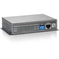 LevelOne Switch 4x FE FSW-0513 1xFE 120W 4xPoE+