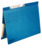 Pendelhefter Combi mit Tasche, kfm. Heftung, Manilakarton, blau