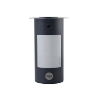 Yale The AC-OPIR A Battery Operated Outdoor PIR Detector Allows Economical And Effortless Sensore Infrarosso Passivo (PIR) Wireless Soffitto/muro Nero, Grigio