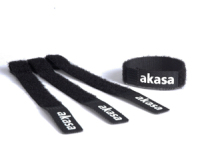Akasa AK-TK-02 kabelklem Zwart 5 stuk(s)