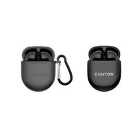 Canyon CNS-TWS6B fejhallgató és headset True Wireless Stereo (TWS) Hallójárati Hívások/zene/sport/általános Bluetooth Fekete