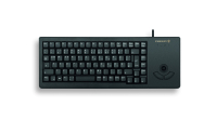 CHERRY XS Trackball teclado USB QWERTY Nórdico Negro