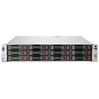 Hewlett Packard Enterprise StoreVirtual 4530 4TB Disk-Array Rack (2U) Schwarz, Edelstahl