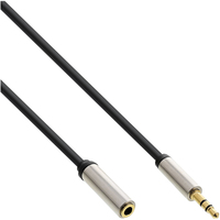 InLine 99232 audio kabel 2 m 3.5mm Zwart
