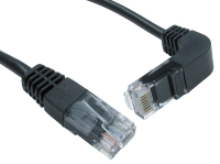 Cables Direct Rj-45/Rj-45 2m Cat5e networking cable Black U/UTP (UTP)