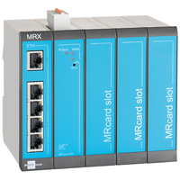 Insys Microelectronics MRX5 LAN ruter Fast Ethernet Niebieski, Szary