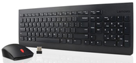 Lenovo 4X30M39497 toetsenbord Inclusief muis RF Draadloos QWERTY Amerikaans Engels Zwart