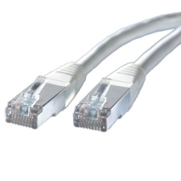 ROLINE S/FTP Patch Cable Cat5e hálózati kábel Szürke 2 M