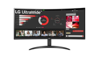 LG 34WR50QC-B.AEU monitor komputerowy 86,4 cm (34") 3440 x 1440 px UltraWide Quad HD LCD Czarny