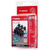 Canon CLI-526 C/M/Y Pack cartucho de tinta 1 pieza(s) Original Cian, Magenta, Amarillo