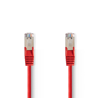 Nedis CCGP85121RD50 câble de réseau Rouge 5 m Cat5e SF/UTP (S-FTP)