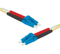 CUC Exertis Connect 392846 câble de fibre optique 10 m LC OS2 Jaune