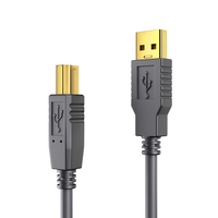 PureLink DS2000-100 USB-kabel 10 m USB 2.0 USB A USB B Zwart